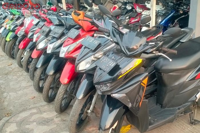 Ilustrasi motor bekas