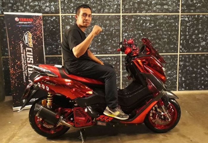 Yamaha Nmax milik Muhammad Arsyad sabet juara terbaik kelas nmax