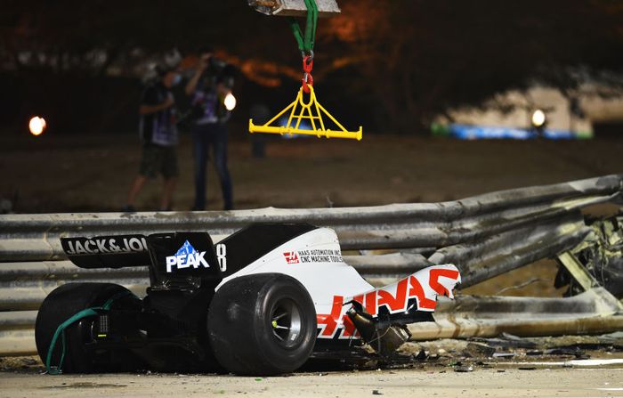 Pembalap F1, Romain Grosjean bisa selamat dari kecelakaan mau pada balapan F1 Bahrain 2020, Ini Rahasianya