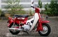 Tampil Beda, Pria Ini Sulap Honda C70 Jadi Cebol, Hingga Adopsi Pelek Vespa VBB