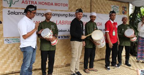 YAHM Kembangkan Kampung Labirin Astra Honda di Bogor Untuk Dukung Ekonomi Masyarakat