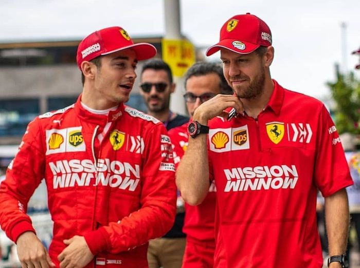 Sebastian Vettel dan Charles Leclerc akui F1 2020 adalah musim yang sulit bagi Ferrari