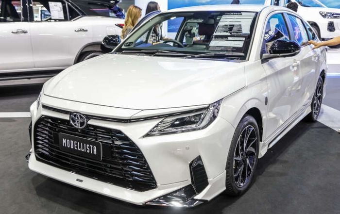 Toyota Vios baru berjubah Modellista tampil di Bangkok Motor Show 2023
