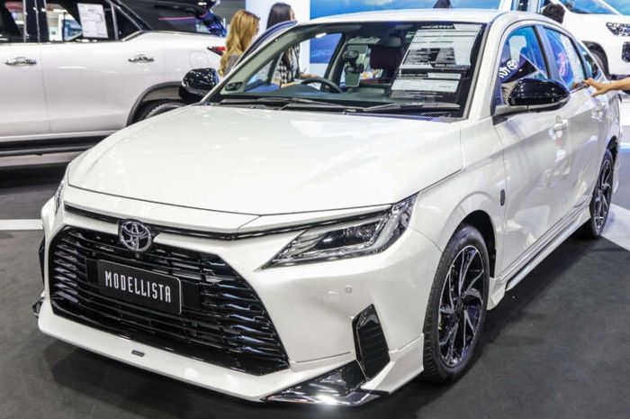 Toyota Vios baru berjubah Modellista tampil di Bangkok Motor Show 2023