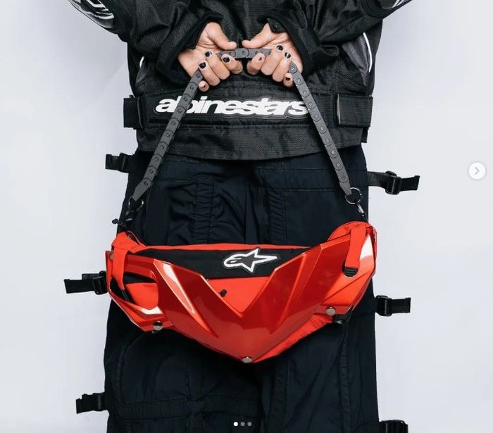 Batok Honda BeAT karburator disulap dari tas jinijng