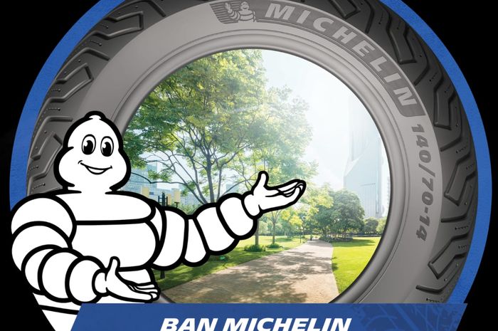 Michelin hilangkan pembungkus plastik pada ban motor dan mobil buatannya.