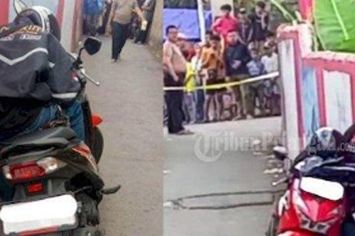 Pria tergulai lemas di atas Honda BeAT sempat dikira meninggal dunia.