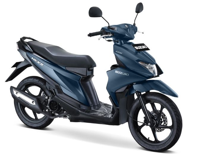 Warna Mat Stellar Blue tersedia dalam Nex II varian Elegant dan Elegant Premium