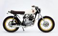 Street Tracker Mungil Minimalis  Bermesin Yamaha Lawas 250 cc