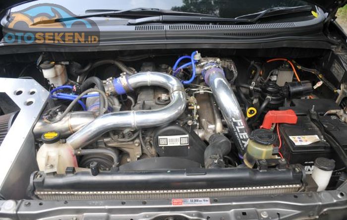 Mesin Toyota Kijang Innova 2.4 V diesel dijejali banyak part performa tinggi