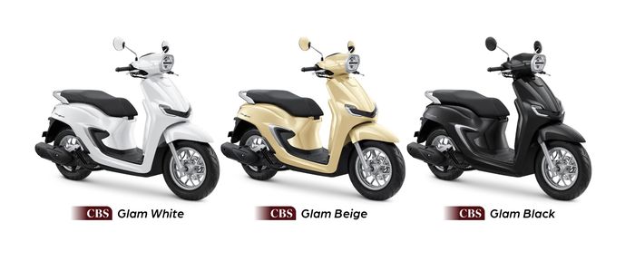 Pilihan warna tipe CBS