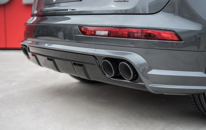 Audi Q5 ABT Sportsline dengan empat lubang knalpot