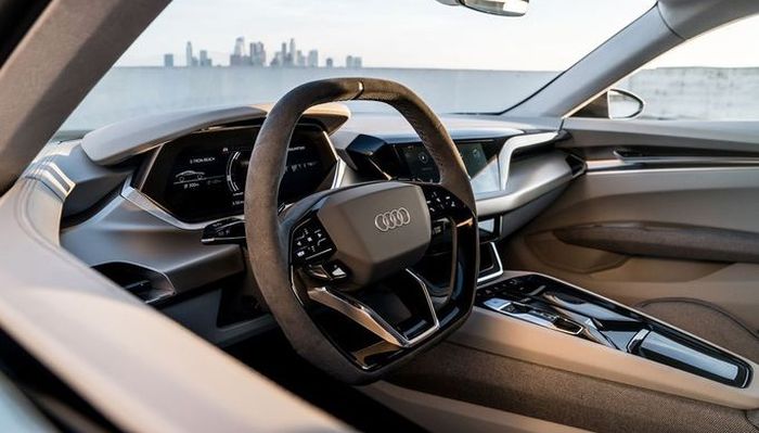 Interior mobil Audi e-tron GT