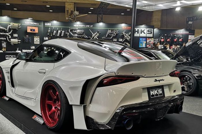 Jajaran Toyota Supra modifikasi yang kemungkinan bakal lebih gahar hadir di TAS 2021