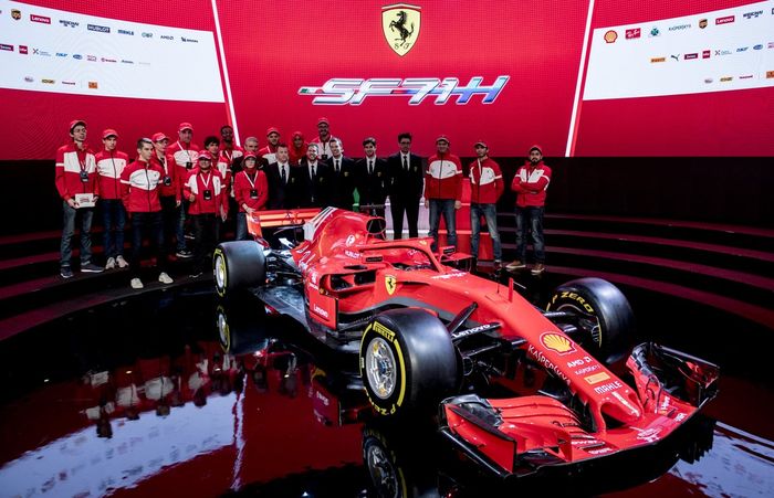 Ferrari SF71H, mobil yang akan dipakai selama musim 2018