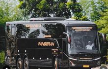 Bus Pariwisata Mewah dari PO Pangeran, Pakai Sasis Premium Terjamin Keamanannya