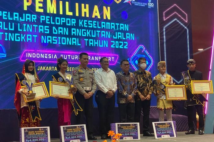 Hino Motors Sales Indonesia (HMSI), gelar pemilihan Pelajar Pelopor Keselamatan Lalu Lintas dan Angkutan Jalan Tingkat Nasional Tahun 2022