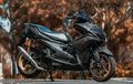 Yamaha Aerox Bersisik Karbon, Ubahan Kaki-kakinya Racing Banget