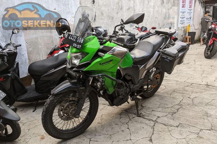 Kisaran harga Kawasaki Versys-X 250 seken tahun 2023.