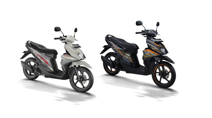 Suzuki Nex II Standard (kiri) dan Nex II Fancy Dynamic (Kanan)