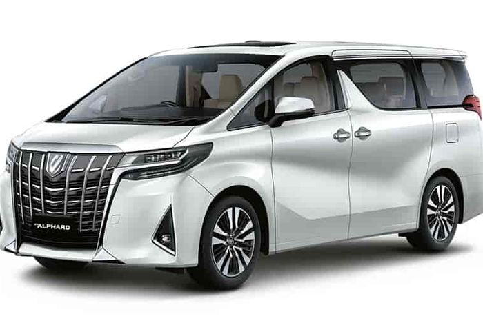 Ilustrasi Toyota Alphard