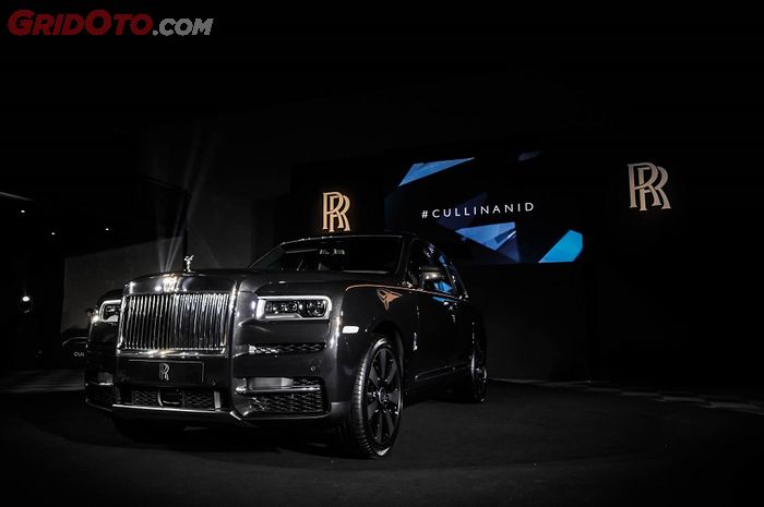 Rolls-Royce Cullinan yang baru saja dilaunching di Indonesia