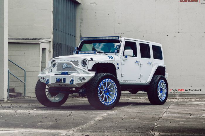 Jeep Wrangler tampil eye cathing hasil garapan MC Customs