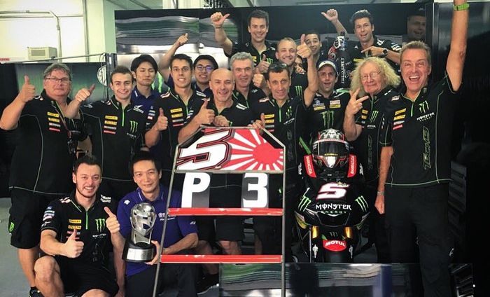 Johann Zarco dan tim Monster Yamaha Tech 3 yakin bisa juara MotoGP Malaysia di kondisi hujan sayang 