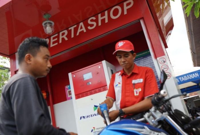 Ilustrasi Pertashop Pertamina