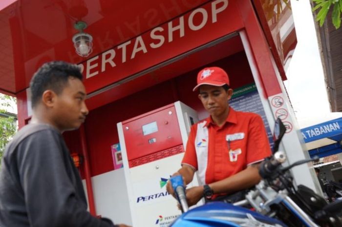 Ilustrasi Pertashop Pertamina