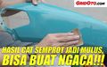 Bikin Hasil Cat Semprot Kaleng di Bodi Motor Kayak Hasil Cat Pabrikan 