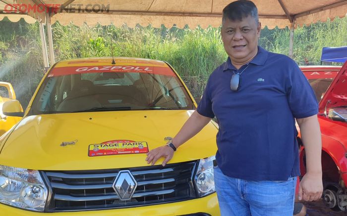 Tomi Hadi, Ketua Gazzpoll Rally Team. Awalnya hanya club event saja. 