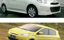 Selisih Dikit, Perbandingan Harga Nissan March dan Mitsubishi Mirage 2013