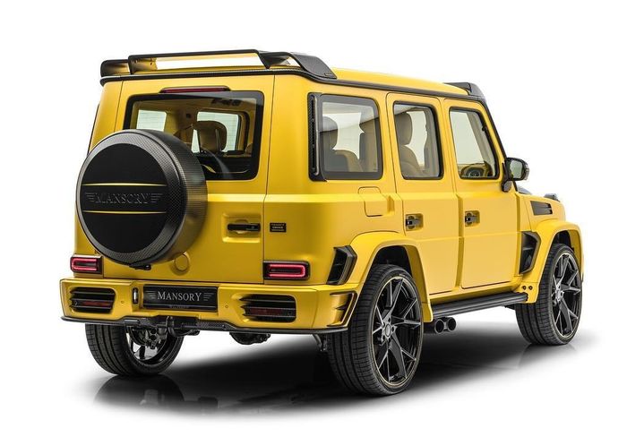 Mercedes-AMG G 63 kuning ini diberi label Gronos