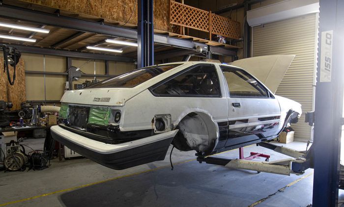 Proyek Toyota Corolla Levin jadi mobil drift bermesin GR Yaris