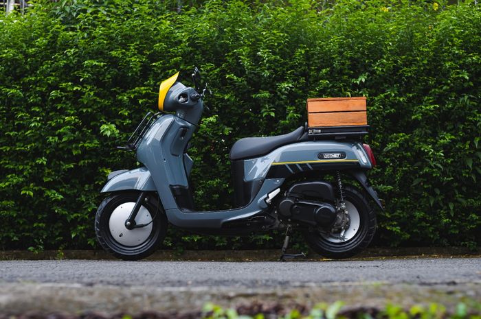 Cargo kit Yamaha Fazzio dari Katros Garage