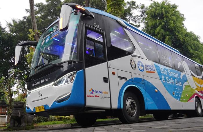 bus listrik dengan HEPA Filter 