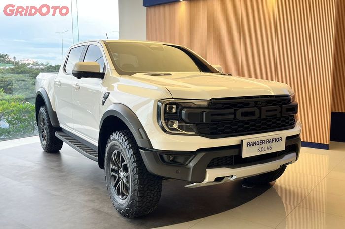 Ford Ranger Raptor dipajang di Ford Experience Center, Sunter, Jakarta Utara