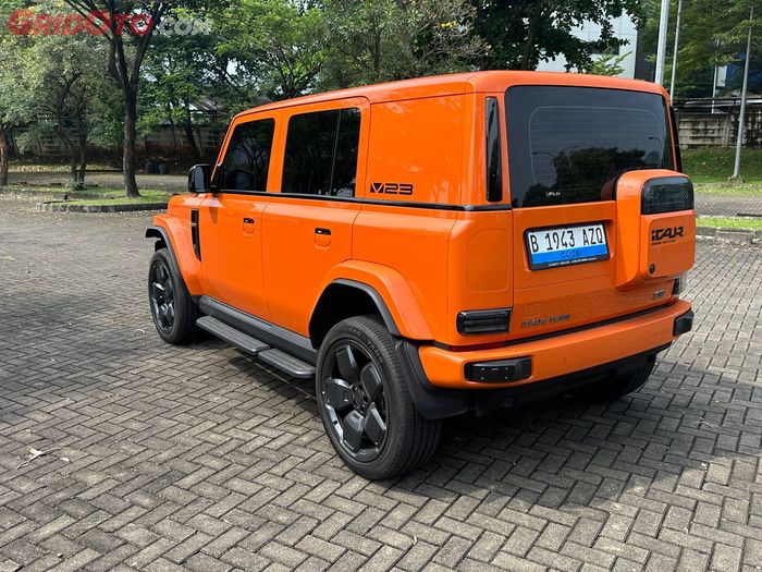 iCar V23 IWD punya desain SUV boxy