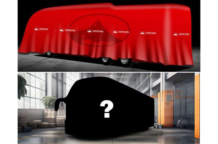 Teaser bus baru PO Gunung Harta dan PO Harapan Jaya.
