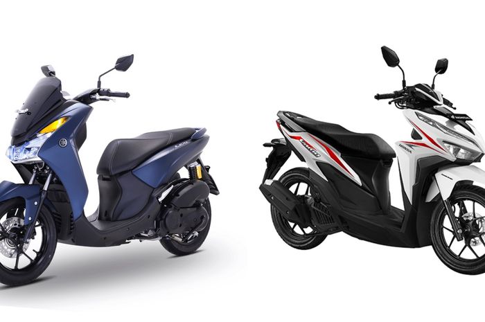 Yamaha Lexi 125 dan All New Honda Vario 125
