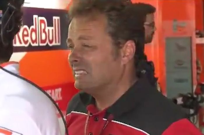 Emilio Alzamora pelatih teknik balap Marc Marquez