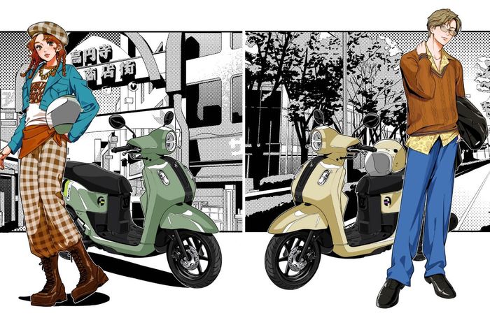 Yamaha Fazzio dijual di Jepang