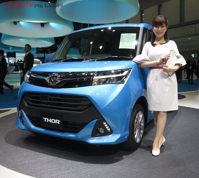 Daihatsu Thor mampu memuat lima penumpang dengan kabin yang lapang