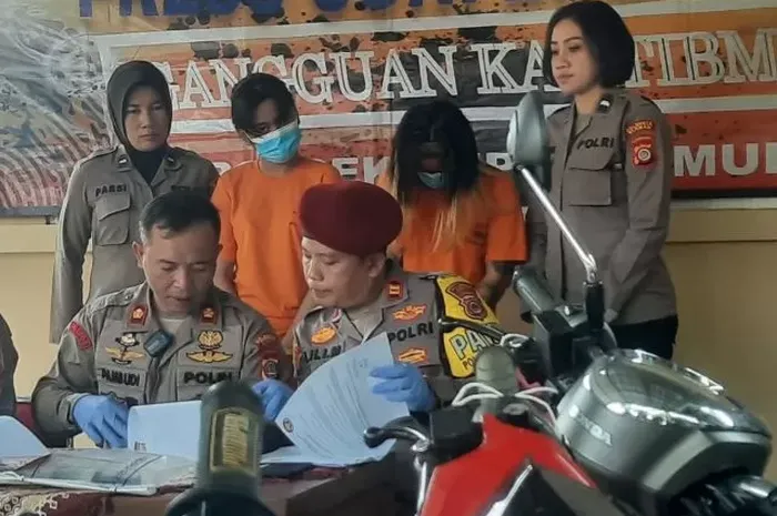 Dua wanita pencuri dan penadah motor curian yang ternyata selebgram asal Magelang, Jawa Tengah