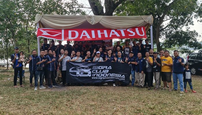 Sebanyak 70 anggota Sigra Club Indonesia (SICI) turut meramaikan turing gabungan 2024