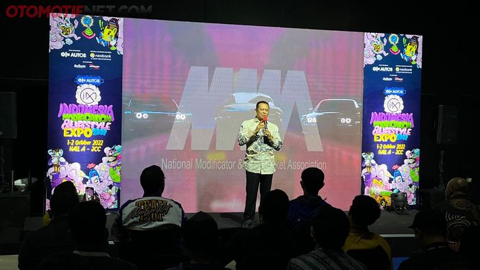 Ketua MPR Bambang Soesatyo ikut memberi dukungan untuk acara Indonesia Modification &amp; Lifestyle Expo (IMX) 2022