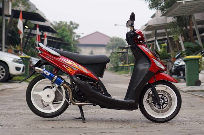 Ilustrasi Yamaha Mio Sporty