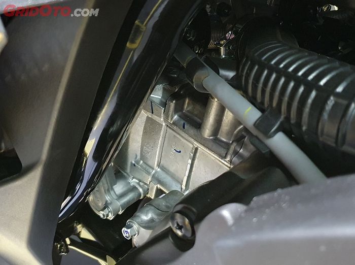 Yamaha Lexi LX 155 pakai tensioner adjuster keteng jadi tipe hidraulis