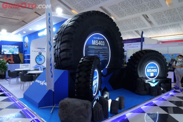 Varian ban MAXAM di pameran Mining Expo 2025